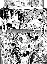 Асуна из Sword Art Online выебана в жопу хуями и игрушками
