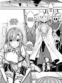 Асуна из Sword Art Online выебана в жопу хуями и игрушками
