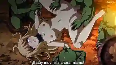 Попала в ловушку к гоблинам, став их сексуальной рабыней для бесконечных утех