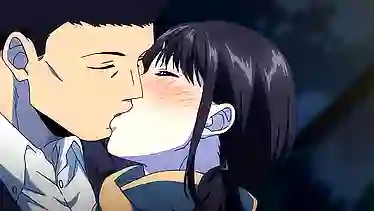 Хентай с русской озвучкой про молодую деваху и её зрелого сожителя ебателя писек