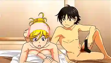 Отпуск на пляже с друзьями заканчивается еблей хентай писек мокрых аппетитных
