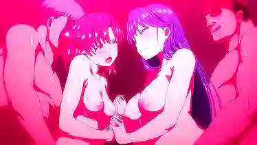 Японские скуфы развлекаются с азиатскими студентками, наполняя письки спермой