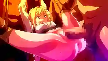 Красивые девахи попадают к пиратам, а те устраивают хентай сучкам жесткую еблю толпой