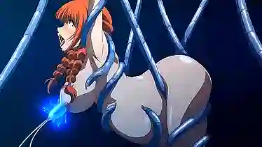 Разных тяночек ебу тентаклями — хентай порно с щупальцами внутри писек и жоп дев