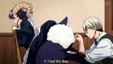 Хентай квадроберы — чел помог жопу волосатую побрить рогатой фурри горничной и ебет