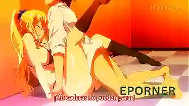 Сочные титьки и огромная жопа — лучший подарок для молодого хентай самца