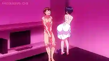 Хентай аниме мультик с пошлыми ситуациями главного героя и секси тяночками