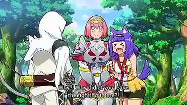 Tante Hentai anime cartoon met Furry en Wizard gasten - Dikke reet